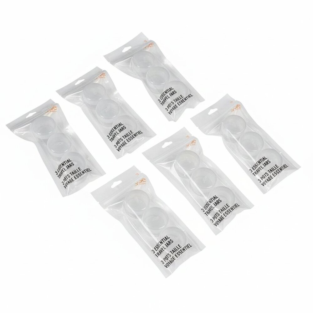 Joe Fresh Essential Travel Jars – 6-Pack NWT
